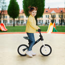 RB134 ROWEREK BIEGOWY CZARNY KOŁA 10'' NILS FUN