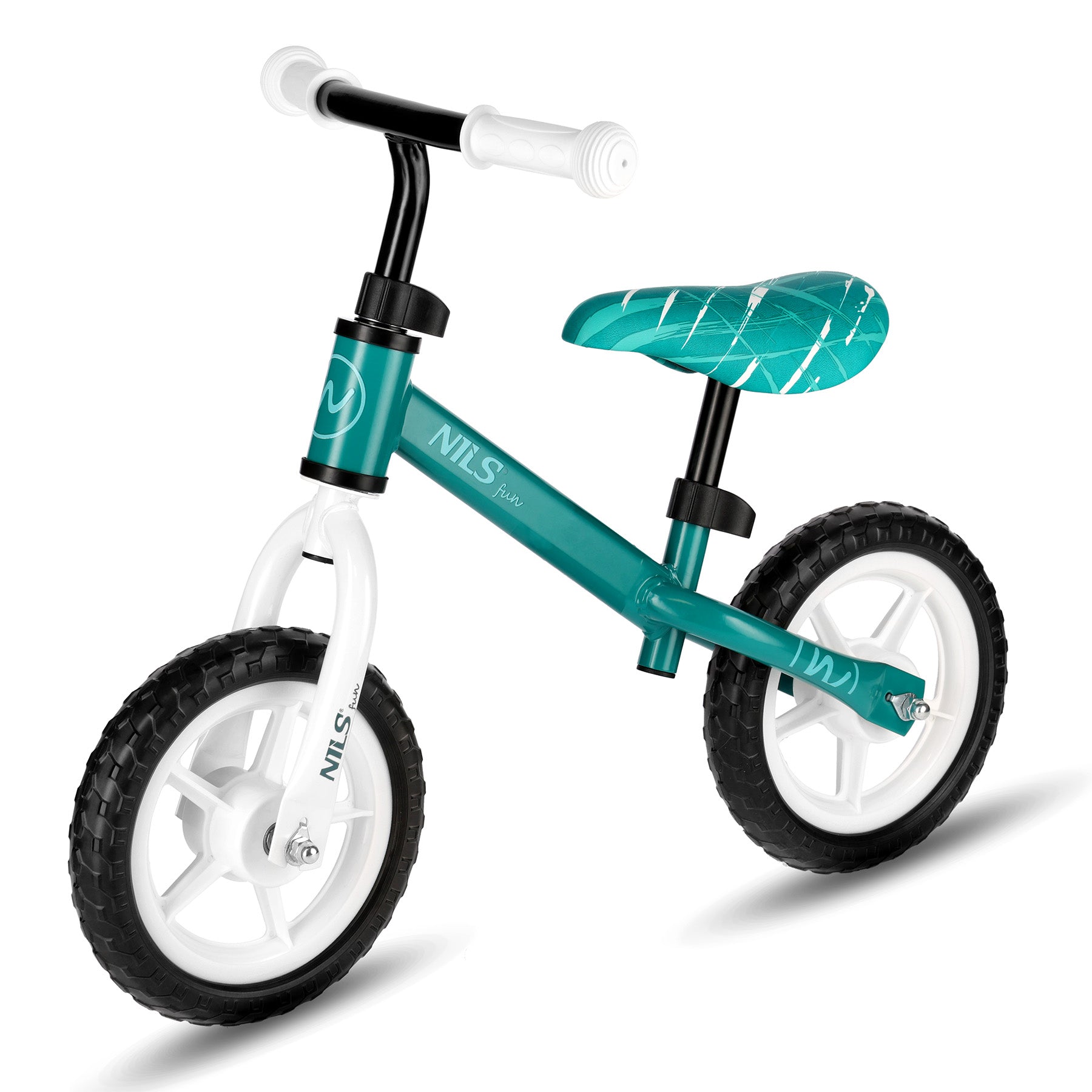 RB134 BALANCE BIKE GREEN 10'' WHEELS NILS FUN