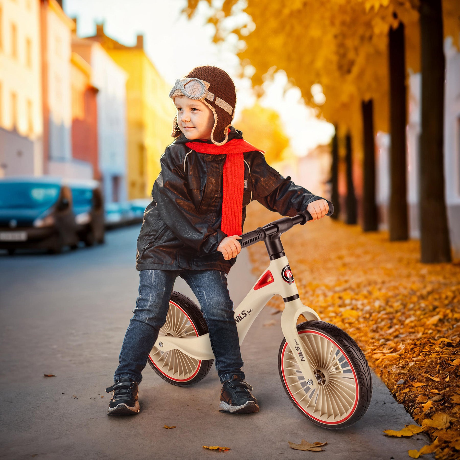 RB138 BALANCE BIKE 12'' WHEELS NILS FUN