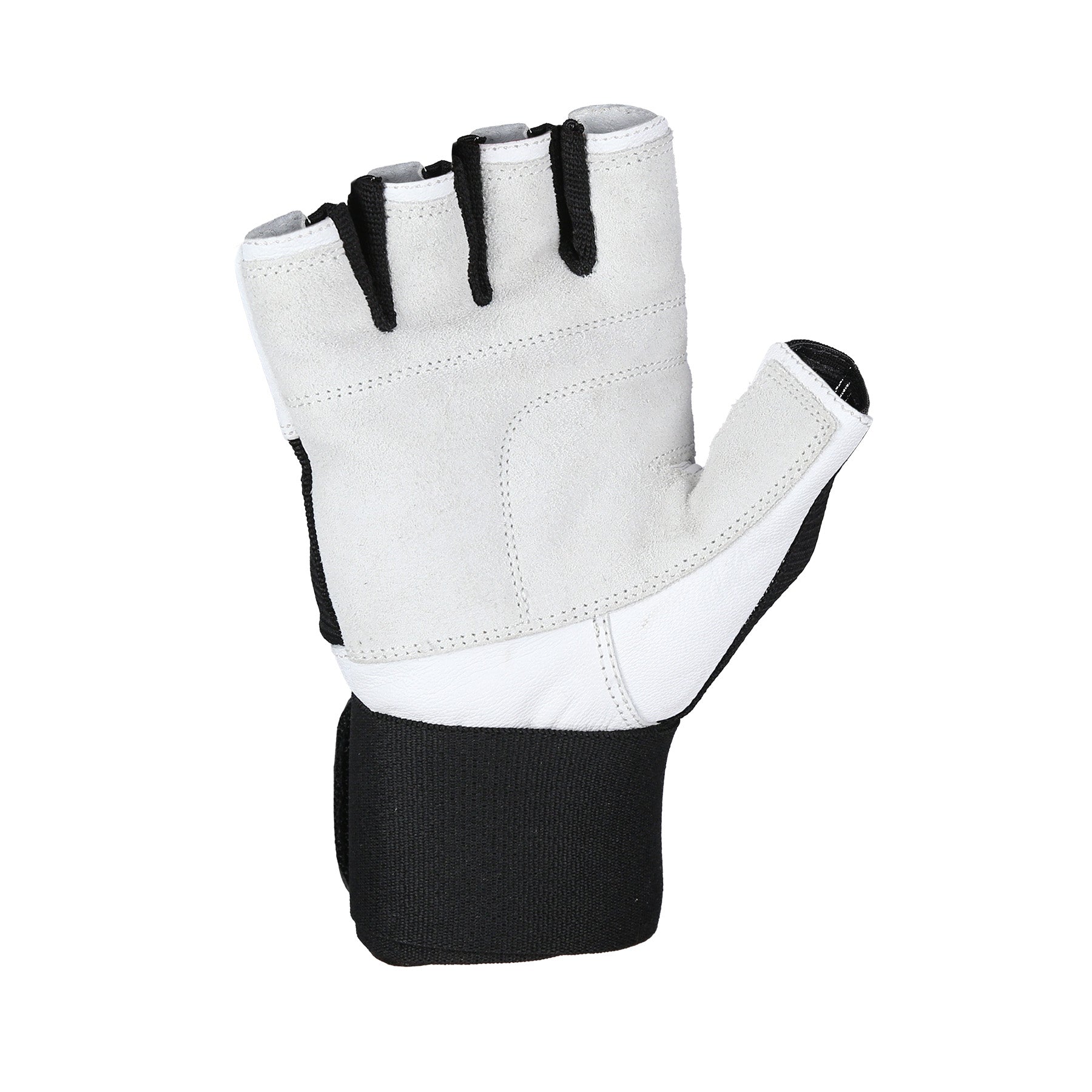 RST04 WHITE-BLACK SIZE L GYM GLOVES HMS