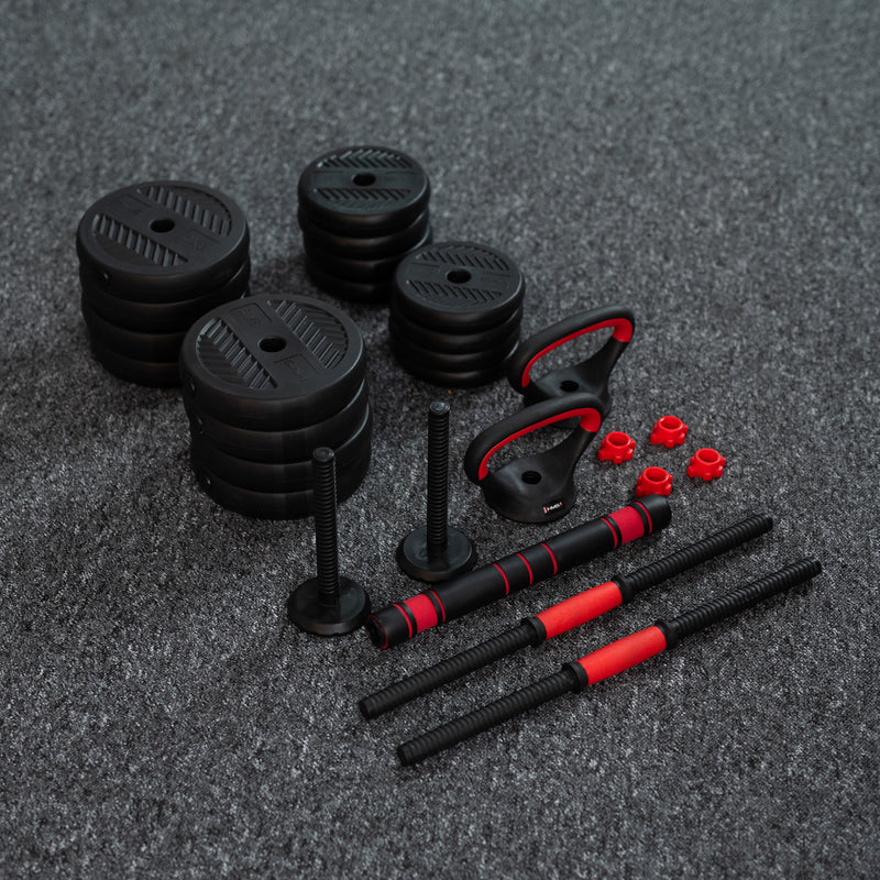 SGN140 (2 PIECES) PRO SET 6IN1 WEIGHT SET 40KG HMS