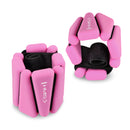 SNK01 PINK SILICONE WEIGHTS FOR EXERCISES FOR ANKLES AND WRISTS HMS