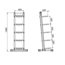 STR42 POWER BAGS COMMERCIAL HMS PUNCHING BAG STAND