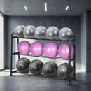 SET OF 13 TRAINING BALLS YB02 + STAND STR43 HMS