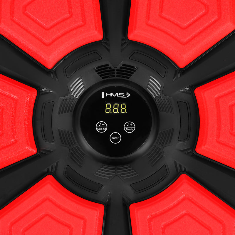 TB06 ELEKTRONICZNA TARCZA BOKSERSKA BLUETOOTH Z MUZYKĄ I RĘKAWICAMI HMS