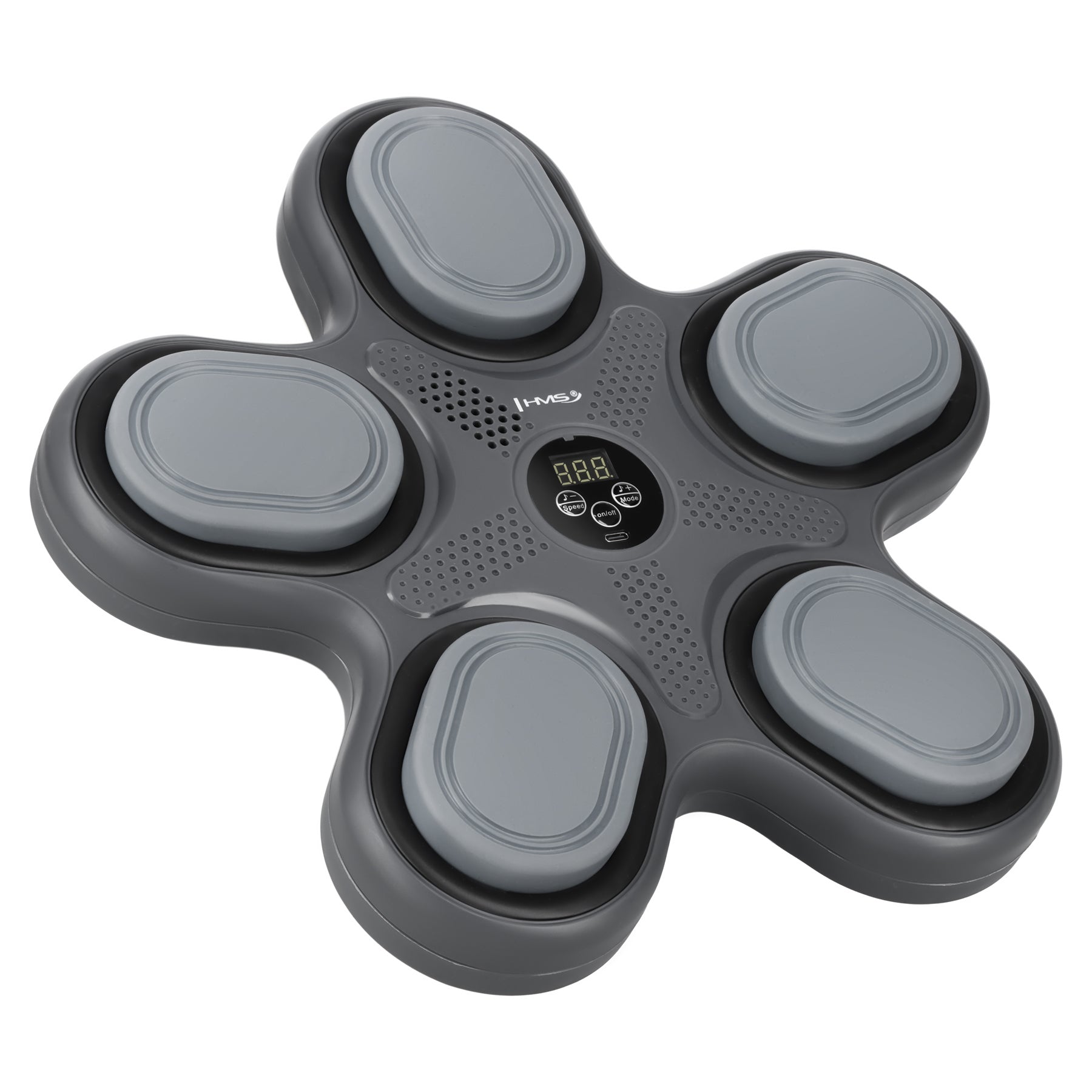 TB11 ELEKTRONICKÝ BOXERSKÝ TERČ S BLUETOOTH FUNKCÍ, HUDBOU A RUKAVICEMI HMS