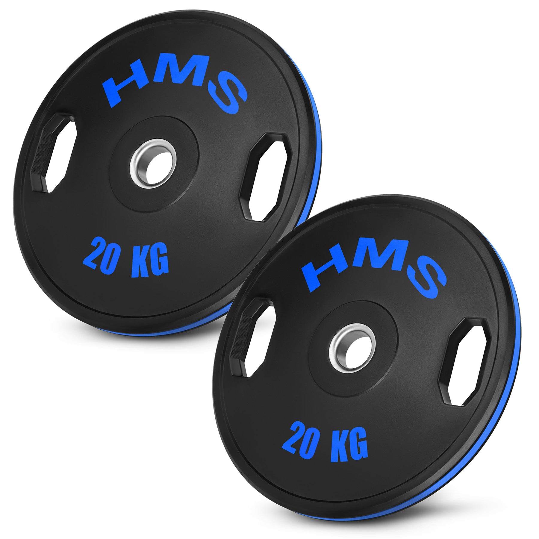 TOG20 2 x 20 KG OLYMPIC PLATE RUBBER-COATED 2 x 20 KG HMS