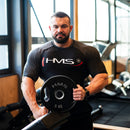 TOG05  2 x 5 KG  TALERZ OLIMPIJSKI OGUMOWANY 2 x 5 KG HMS