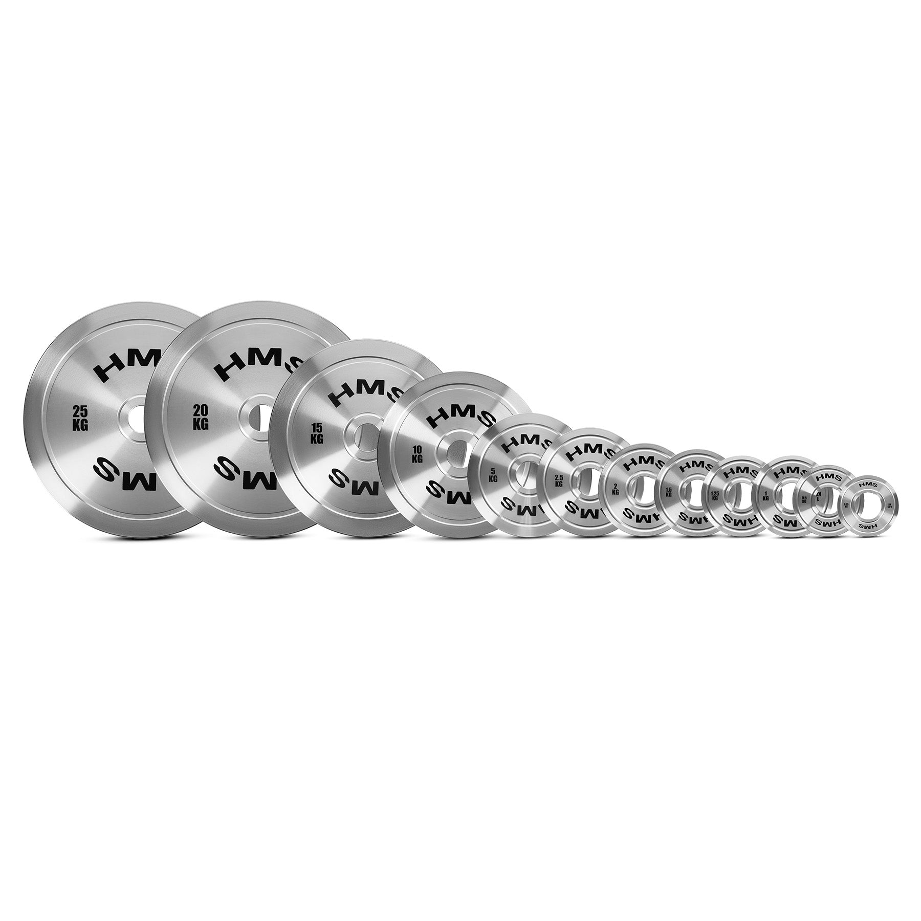 TOS12 OLYMPIC PLATE STEEL CALIBRATED 1.25 KG HMS