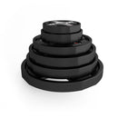 TPC SET OLYMPIC POLYURETHANE PLATE SET 2 x 2.5 - 25 KG CPU - 155KG HMS