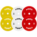 TPP02 RED OLYMPIC PLATE PE 2 x 2.5 KG HMS