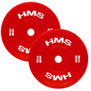 TPP02 RED OLYMPIC PLATE PE 2 x 2.5 KG HMS
