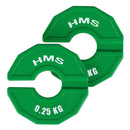 TSN25 TALERZ NA SPRZĘT DO TRENINGU SIŁOWEGO I FITNESS TYPU NAKŁADKA 2 x 0.25 KG HMS