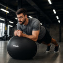 VIRTUFIT PIŁKA GIMNASTYCZNA ANTI-BURST PRO Z POMPKĄ CZARNA 65 CM