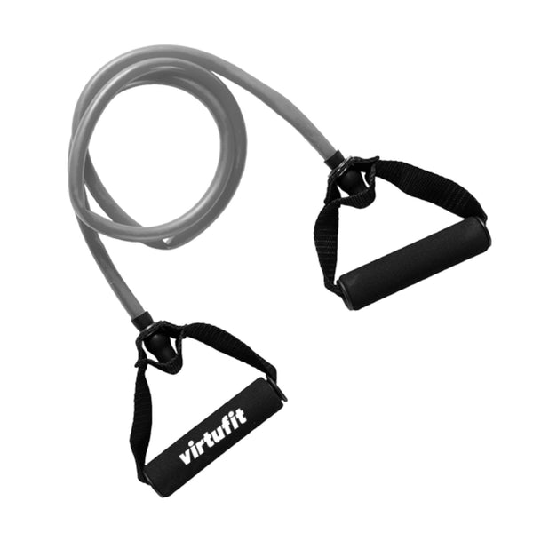 VIRTUFIT GUMA FITNESS Z UCHWYTEM ŚREDNIA