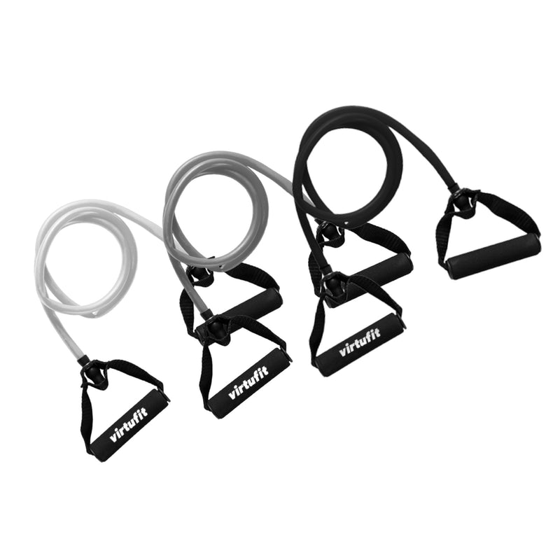 VIRTUFIT GUMA FITNESS Z UCHWYTEM MOCNA