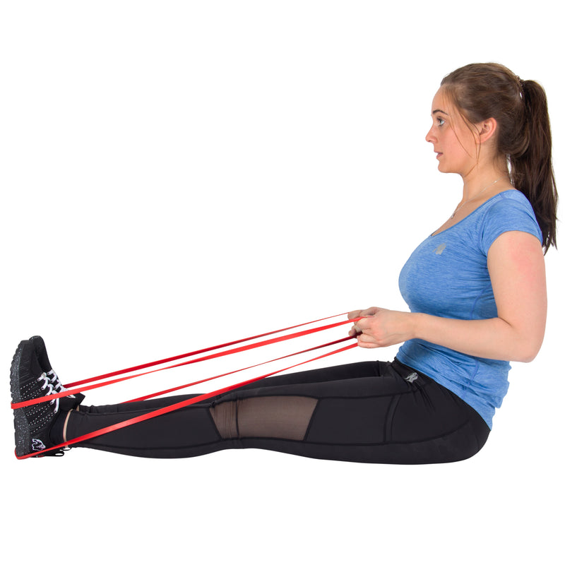 VIRTUFIT PRO GUMA FITNESS POWER BAND ŚREDNIA ŻÓŁTA