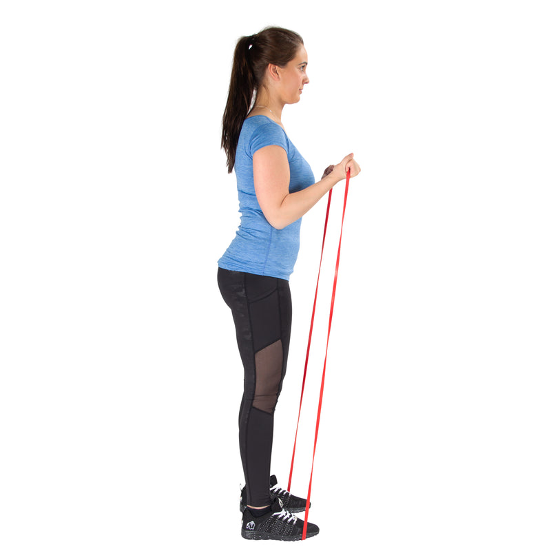 VIRTUFIT PRO GUMA FITNESS POWER BAND BARDZO MOCNA NIEBIESKA