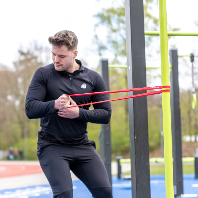 VIRTUFIT PRO GUMA FITNESS POWER BAND BARDZO MOCNA NIEBIESKA