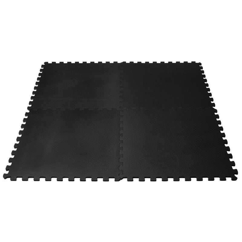 VIRTUFIT MATA PUZZLE FITNESS 120X120 CM CZARNA