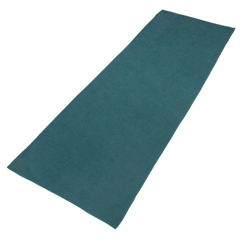 VIRTUFIT RĘCZNIK DO MATY DO JOGI PREMIUM - 183 X 61 CM - ZIELEŃ OCEANU