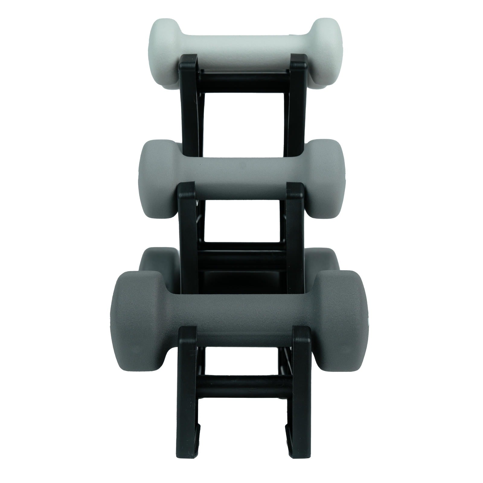VIRTUFIT ZESTAW HANTLI NEOPRENOWYCH ZE STOJAKIEM 7 KG