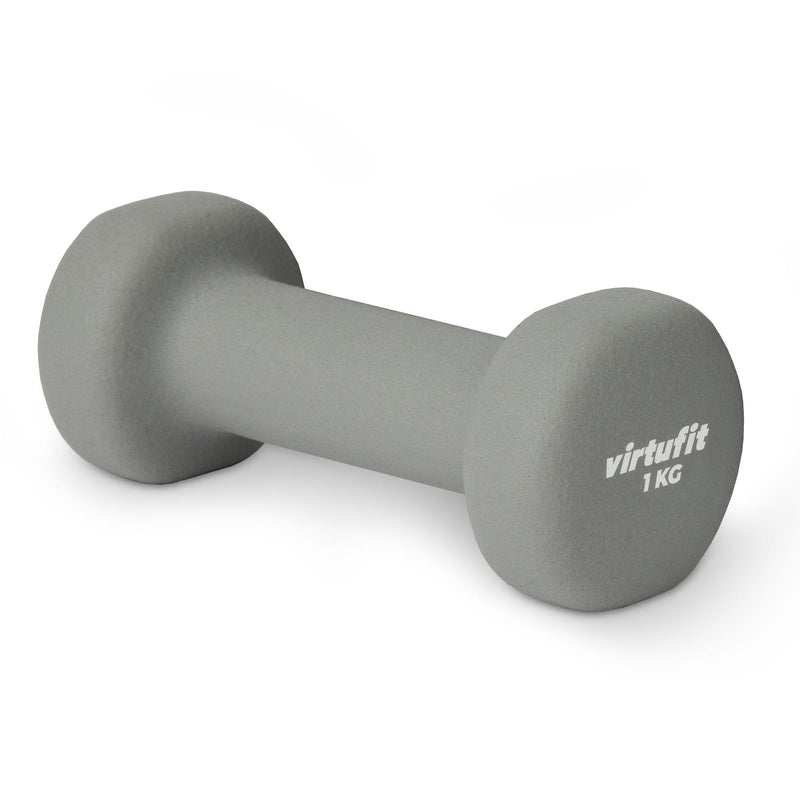 VIRTUFIT ZESTAW HANTLI - ZESTAW HANTLI - WINYL - Z WALIZKĄ