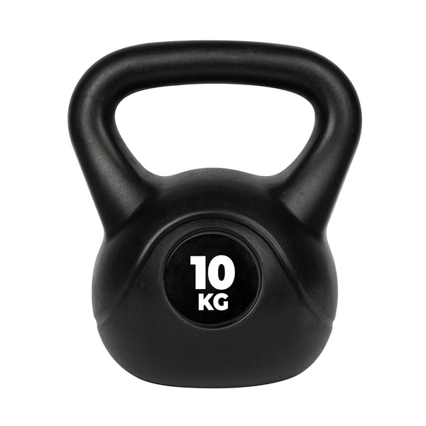 VIRTUFIT KETTLEBELL PCV - 10 KG - CZARNY
