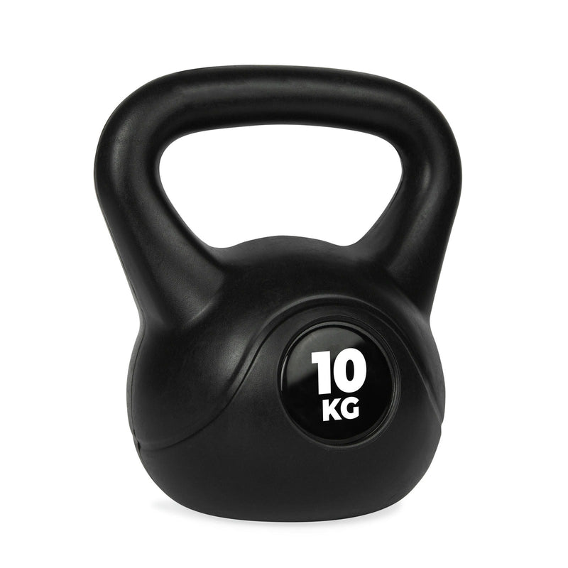 VIRTUFIT KETTLEBELL PCV - 10 KG - CZARNY