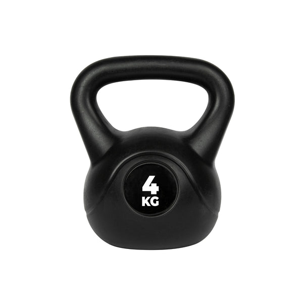 VIRTUFIT KETTLEBELL PCV - 4 KG - CZARNY