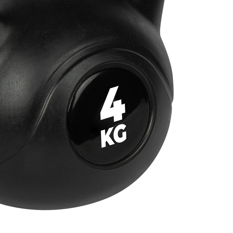 VIRTUFIT KETTLEBELL PCV - 4 KG - CZARNY