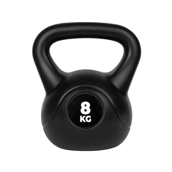 VIRTUFIT KETTLEBELL PCV - 8 KG - CZARNY