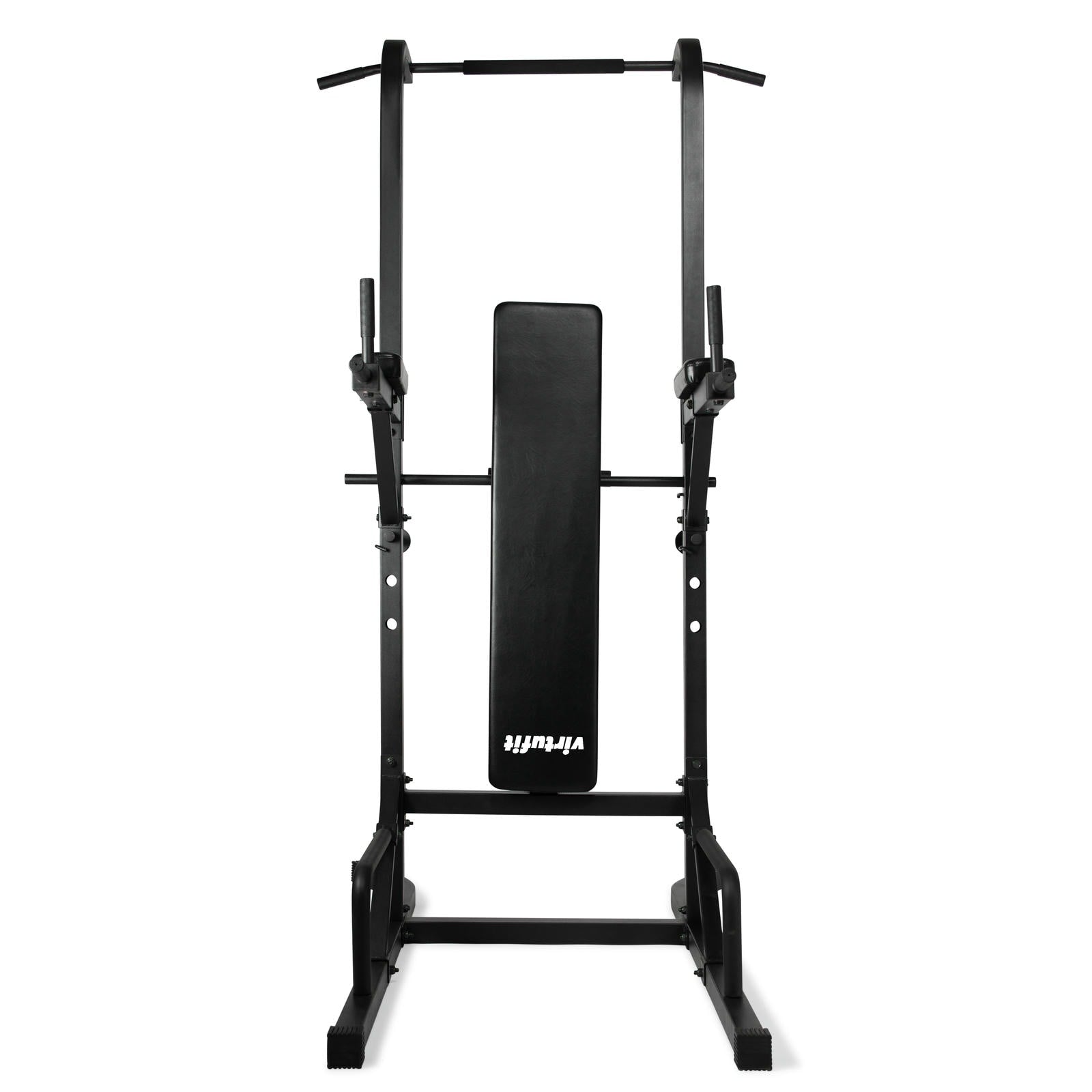 VIRTUFIT PORĘCZ WIELOFUNKCYJNA POWER TOWER DELUXE Z ŁAWKĄ