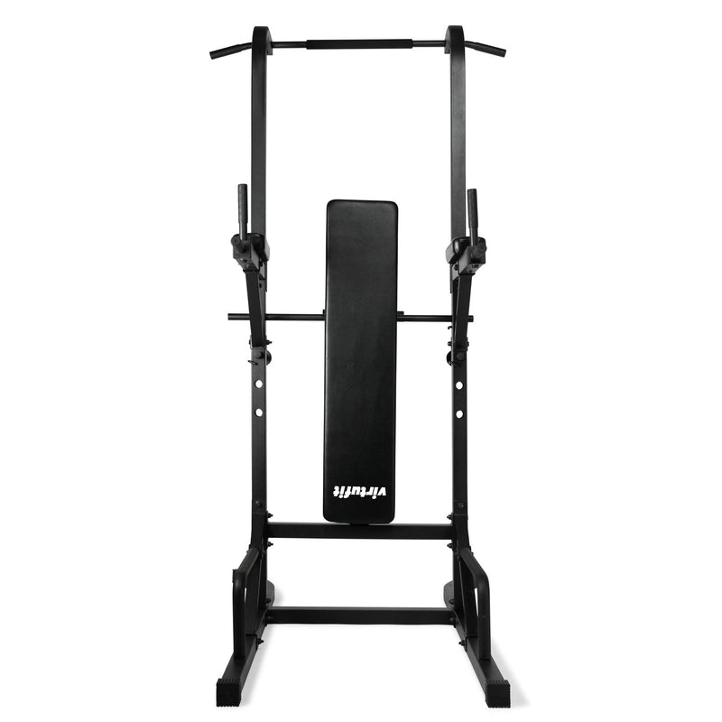 VIRTUFIT WIEŻA SIŁOWA DELUXE Z ŁAWKĄ FITNESS