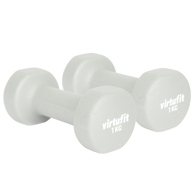VIRTUFIT HANTLA WINYLOWA PRO - 1 KG - ŻÓŁTA