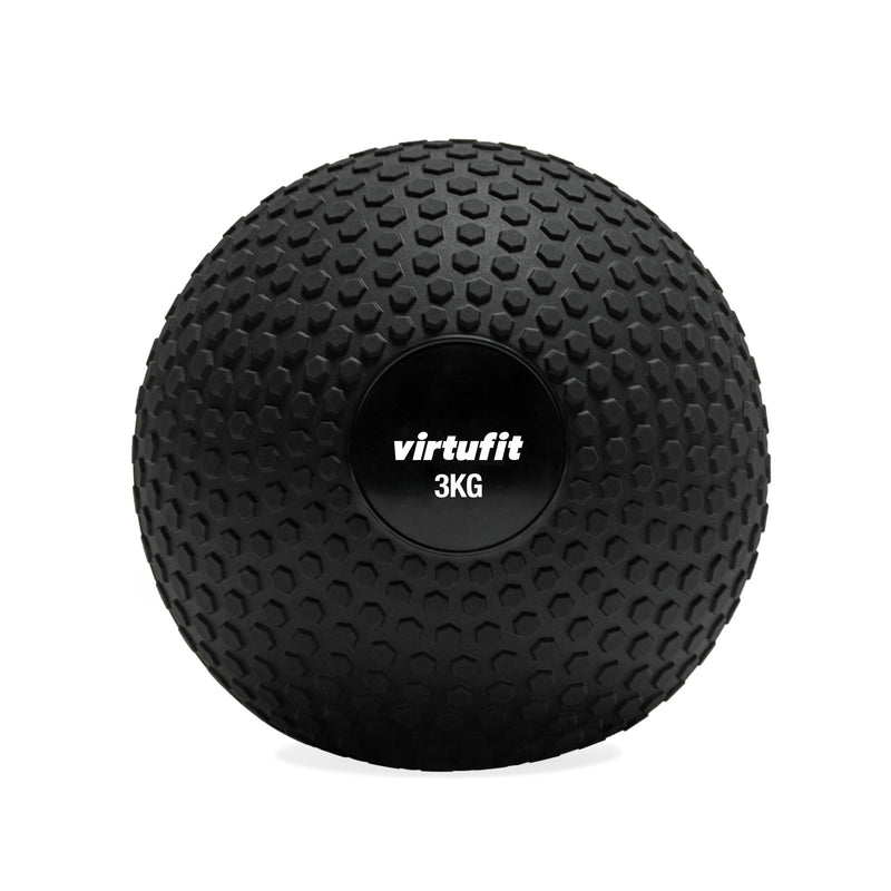 VIRTUFIT SLAM BALL - PIŁKA FITNESS - 3 KG - CZARNA