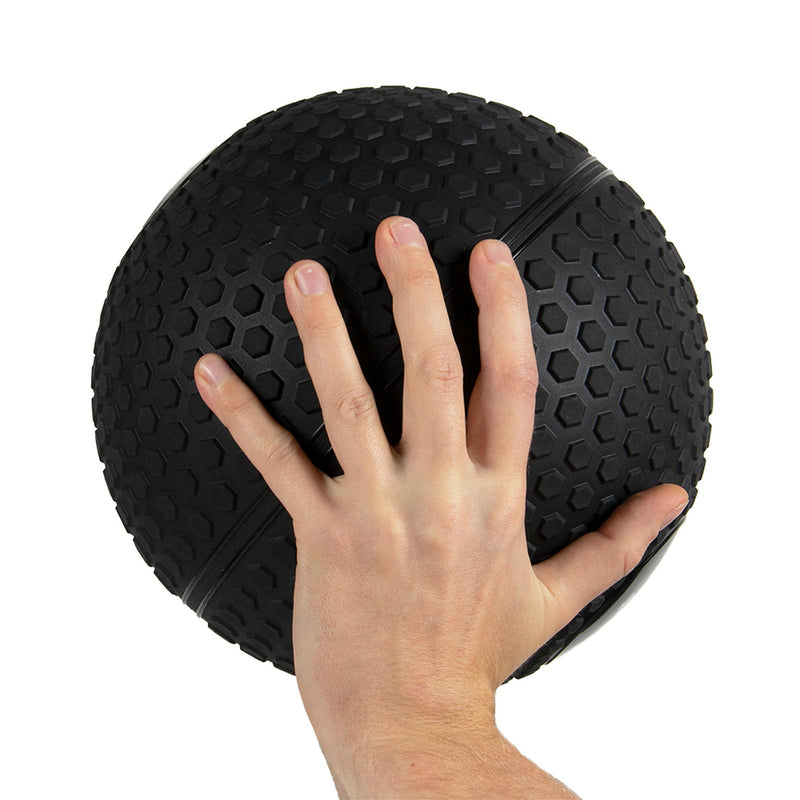 VIRTUFIT SLAM BALL - PIŁKA FITNESS - 3 KG - CZARNA