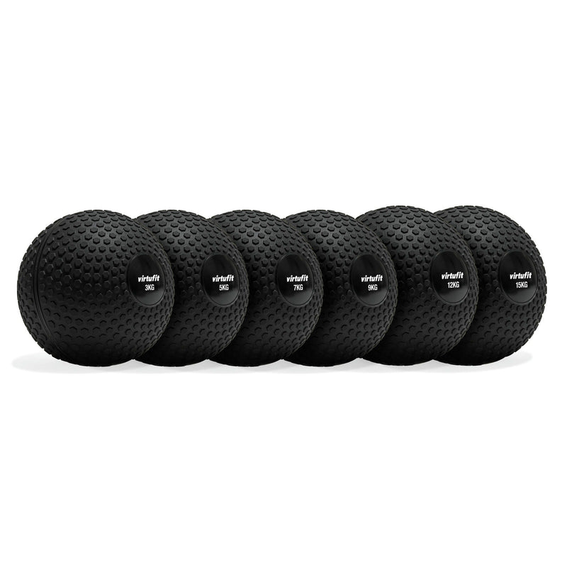 VIRTUFIT SLAM BALL - PIŁKA FITNESS - 3 KG - CZARNA