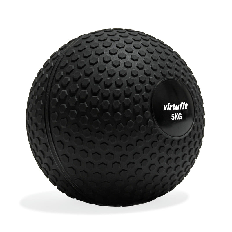 VIRTUFIT SLAM BALL - PIŁKA FITNESS - 5 KG - CZARNA