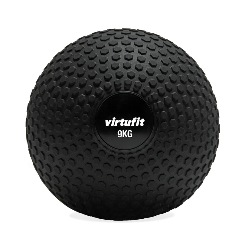 VIRTUFIT SLAM BALL - PIŁKA FITNESS - 9 KG - CZARNA