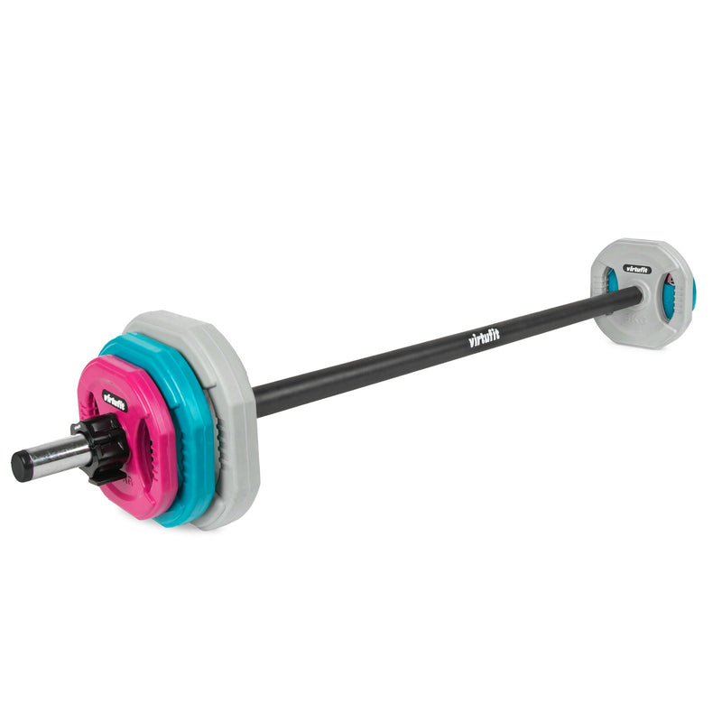 VIRTUFIT ZESTAW PUMP DO AEROBIKU PRO GUMOWY - 20 KG - KOLOROWY