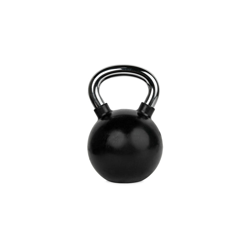 VIRTUFIT KETTLEBELL - GUMA/CHROM - 12 KG