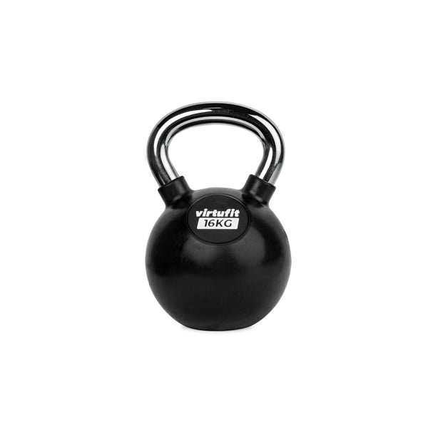 VIRTUFIT KETTLEBELL - GUMA/CHROM - 16 KG