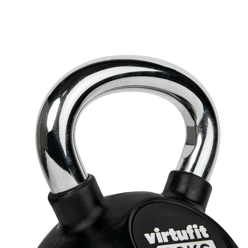VIRTUFIT KETTLEBELL - GUMA/CHROM - 8 KG