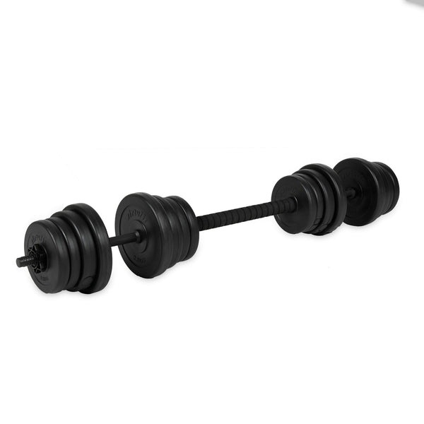 VIRTUFIT REGULOWANY ZESTAW HANTLI - ZESTAW 2 W 1 - 30 KG - WINYL