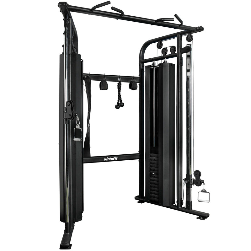 VIRTUFIT CC100 CABLE CROSSOVER - PODWÓJNY REGULOWANY WYCIĄG - TRENAŻER FUNKCJONALNY