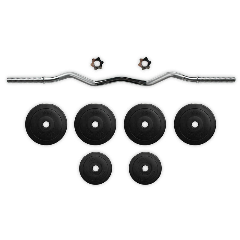 VIRTUFIT ZESTAW WINYLOWY EZ-CURL - ZESTAW HANTLI - 20 KG