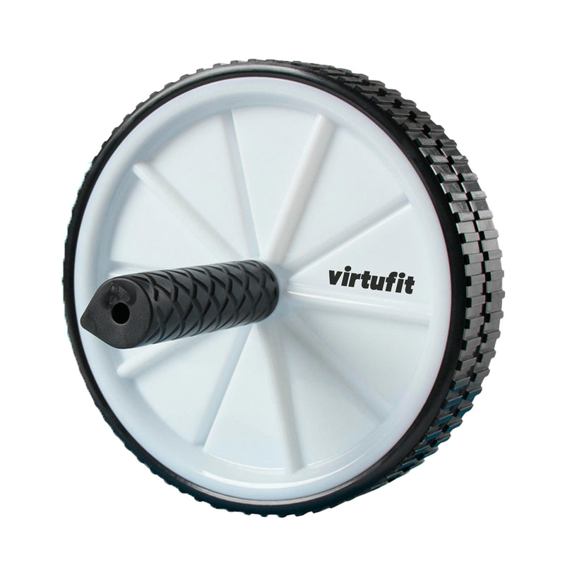 VIRTUFIT PODWÓJNE KÓŁKO DO BRZUSZKÓW - ROLLER DO BRZUSZKÓW - Z MATĄ