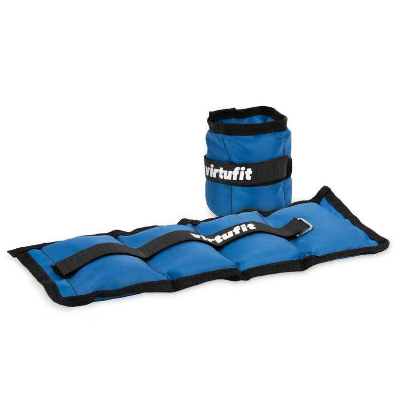 VIRTUFIT REGULOWANE OBCIĄŻNIKI NA KOSTKI I NADGARSTKI 2 X 1 KG