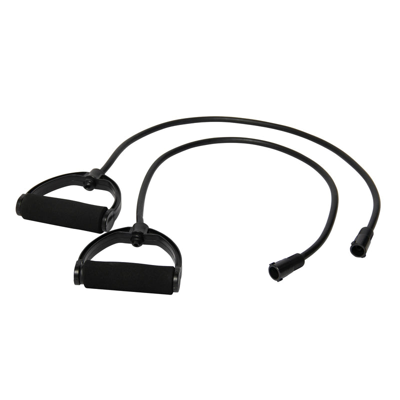 VIRTUFIT BALANCE TRAINER PRO - PIŁKA BALANSOWA - Z GUMAMI FITNESS I POMPKĄ - CZARNA